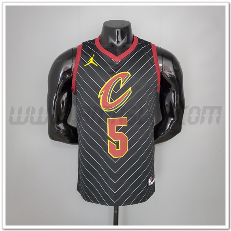 Maglia Cleveland Cavaliers (Smith Jr.#5) 2021 Nero Jordan Theme Limitata