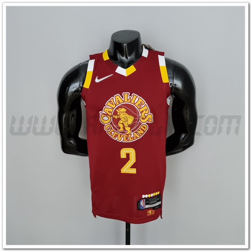 Maglia Cleveland Cavaliers (Irving #2) 2022 Rosso Urban Edition