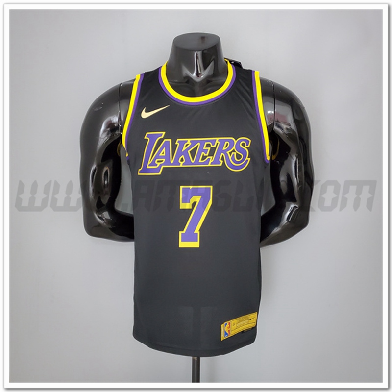 Maglia Los Angeles Lakers (Anthony #7) 2021 Nero Bonus Edition