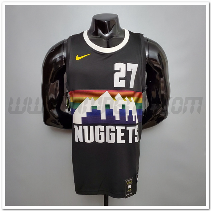 Maglia Denver Nuggets (Murray #27) Nero Citta