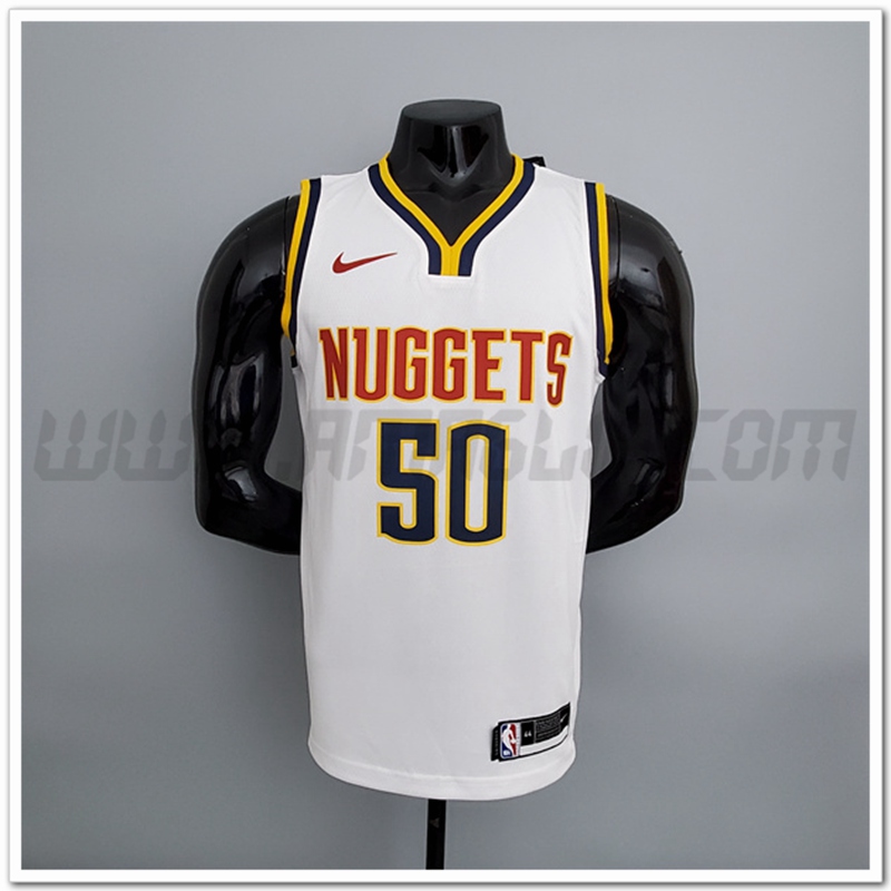 Maglia Denver Nuggets (Gordon #50) Bianco Limited
