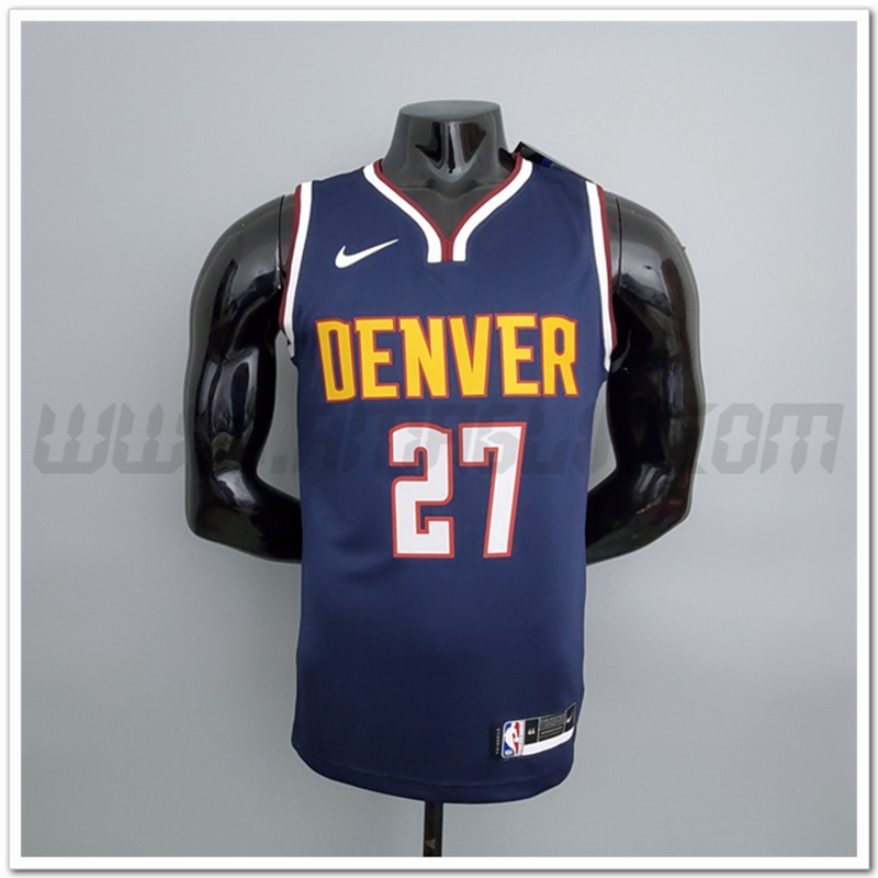 Maglia Denver Nuggets (Murray #27) Blu Marino
