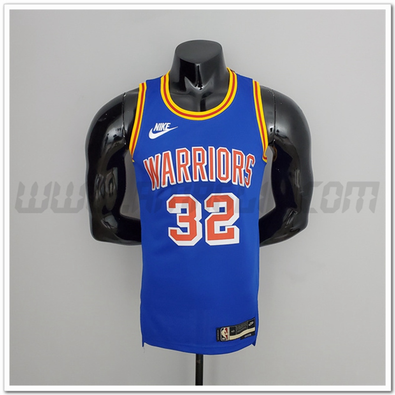 Maglia Golden State Warriors (Porter jr.#32) Blu Retro 75°anniversario