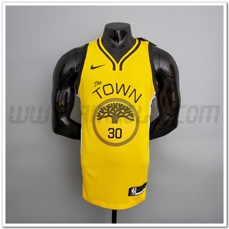 Maglia Golden State Warriors (Curry #30) 2018 Bonus Edition
