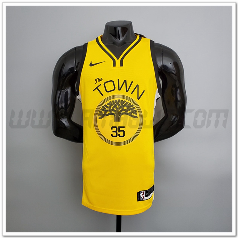 Maglia Golden State Warriors (Durant #35) 2018 Bonus Edition