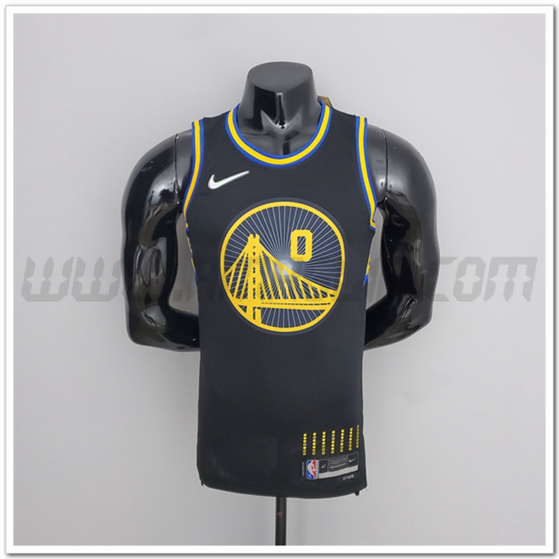 Maglia Golden State Warriors (Payton II#0) 2022 Nero Citta