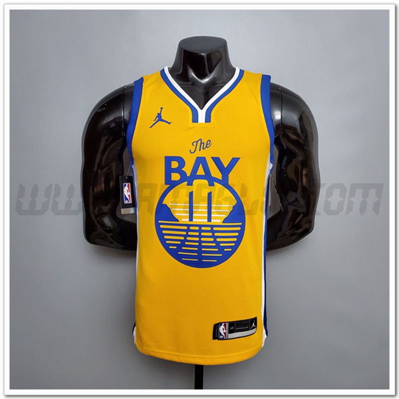Nuovo Maglia Golden State Warriors (Thompson #11) Giallo