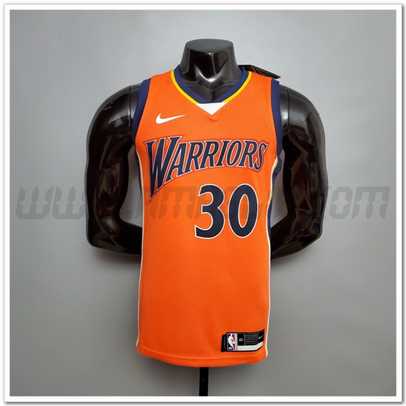 Nuovo Maglia Golden State Warriors (Curry #30) Orange