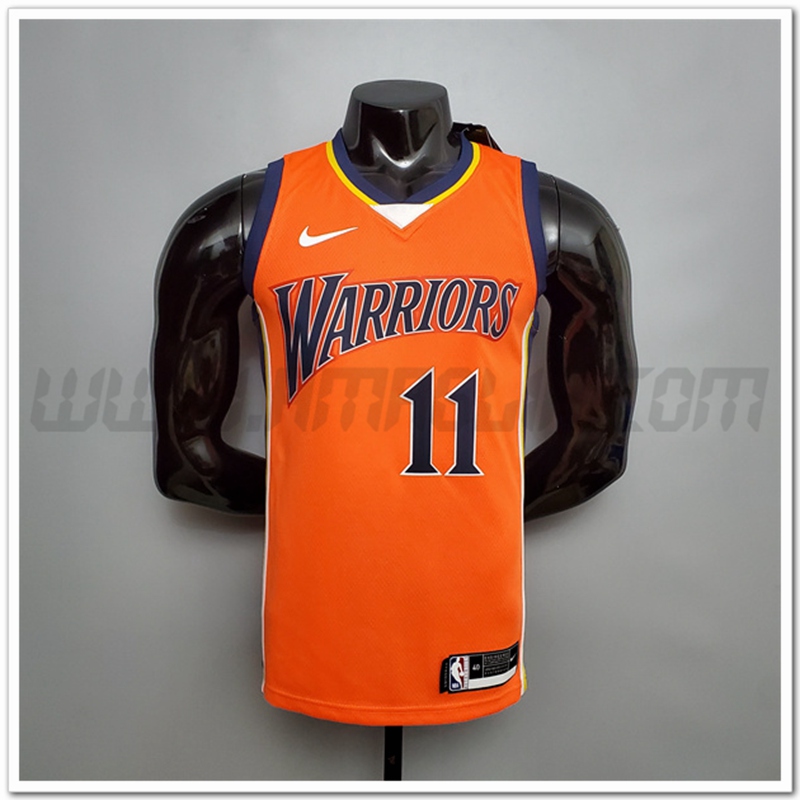 Nuovo Maglia Golden State Warriors (Thompson #11) Orange