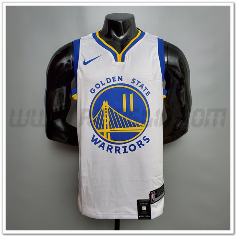 Maglia Golden State Warriors (Thompson #11) Bianco