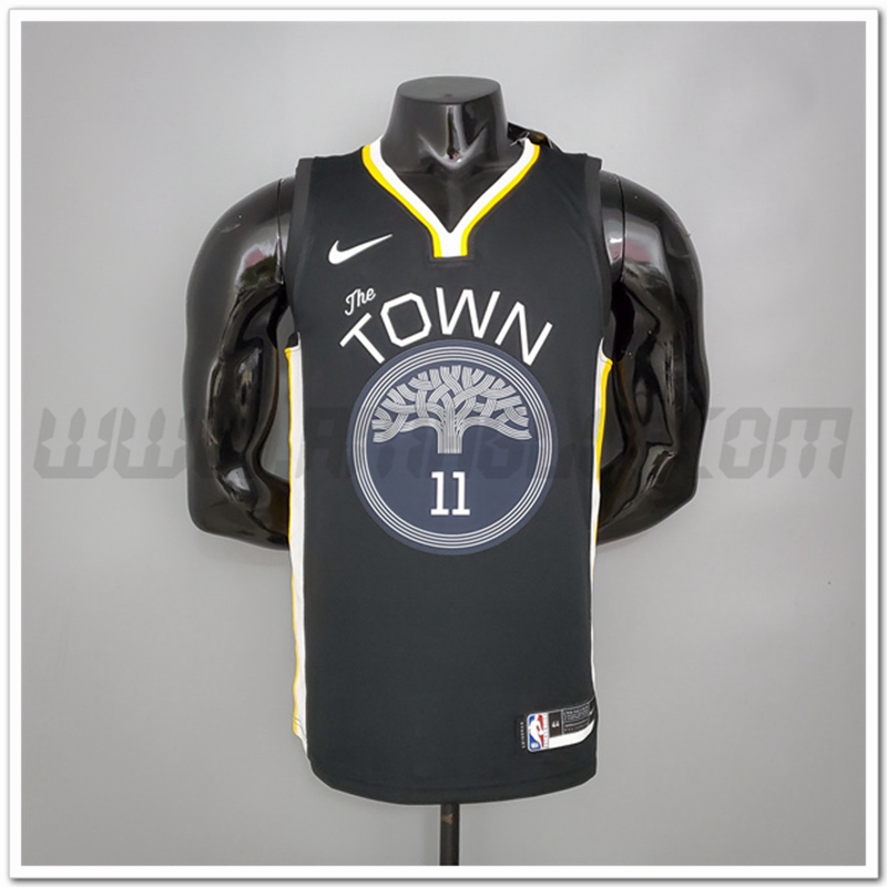Maglia Golden State Warriors (Thompson #11) Nero