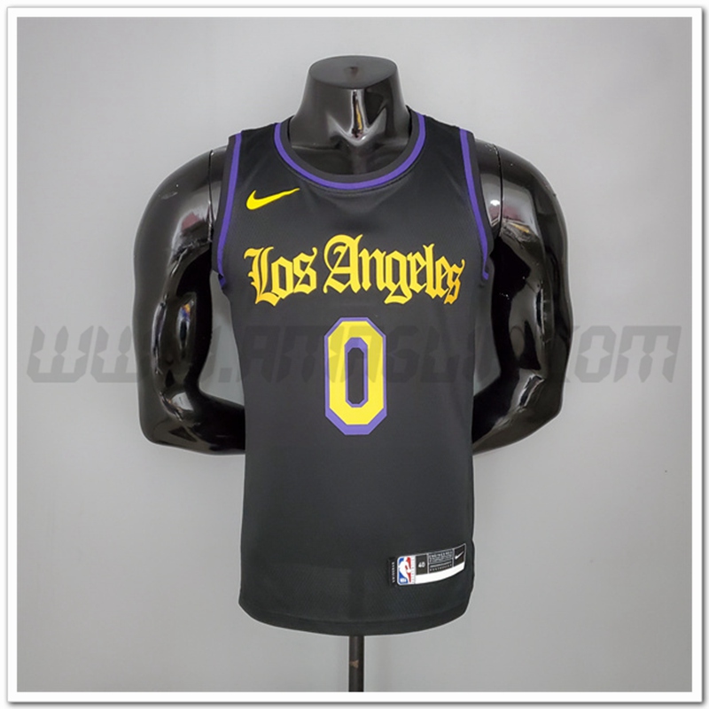 Maglia Los Angeles Lakers (Young #0) 2021 Nero