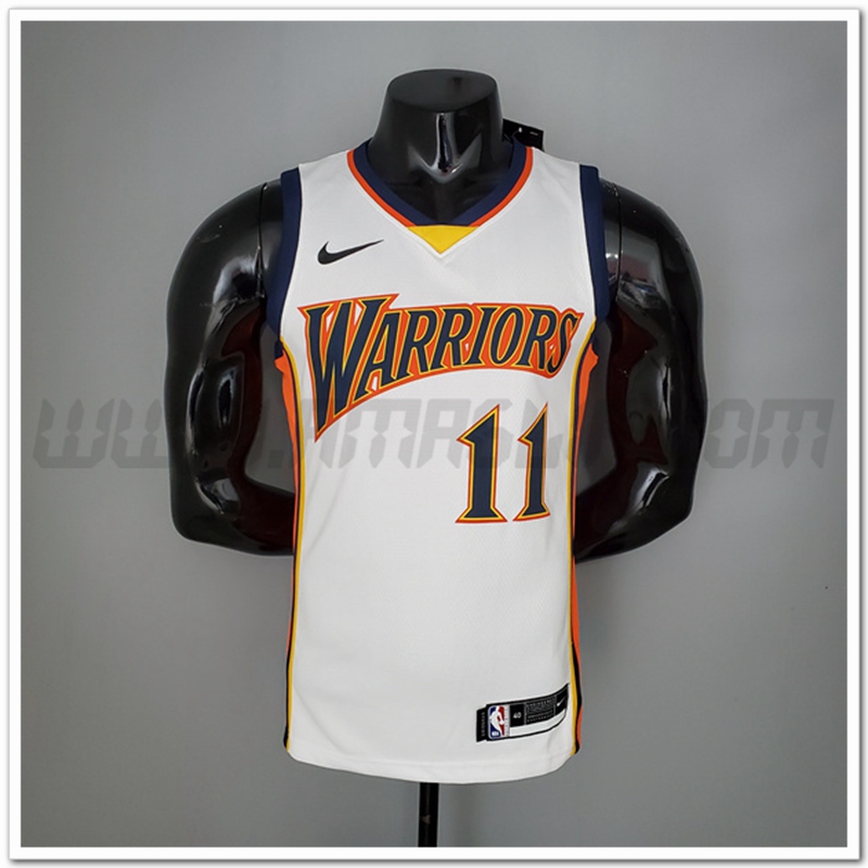 Maglia Golden State Warriors (Thompson #11) Bianco Recrue