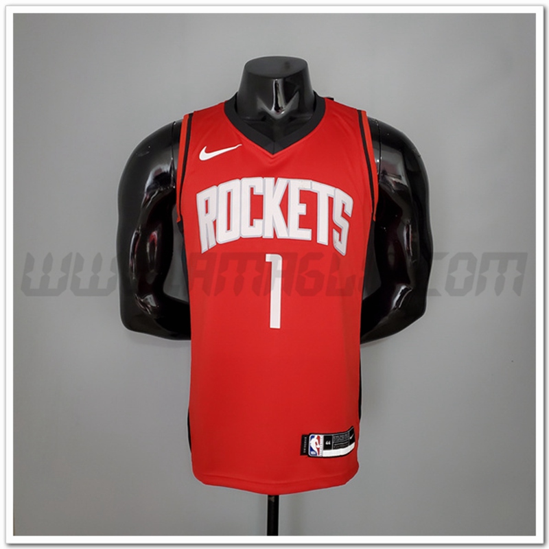 Maglia Houston Rockets (McGrady #1) 2021 Rosso