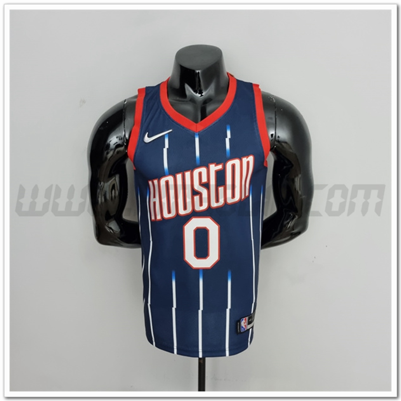 Maglia Houston Rockets (Green #0) 2022 Citta