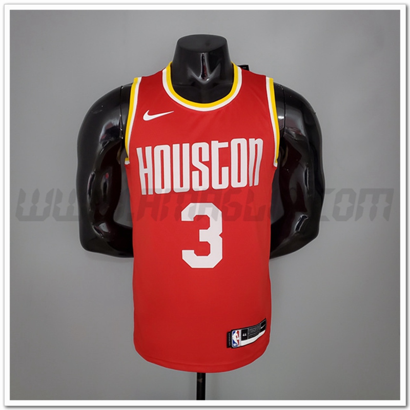 Maglia Houston Rockets (Paul #3) Retro Rosso