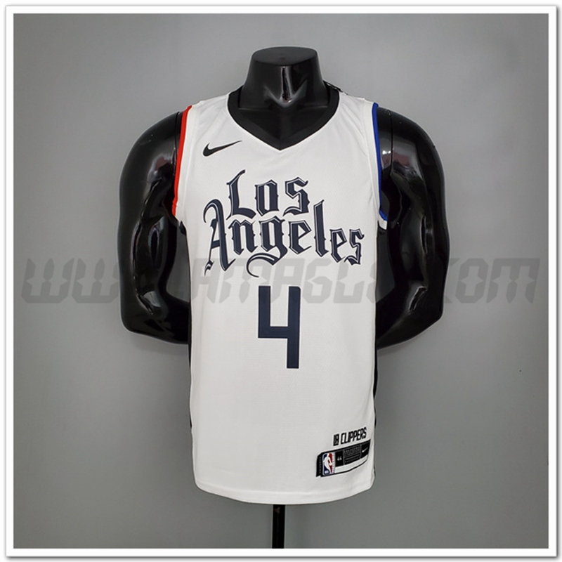 Maglia Los Angeles Clippers (Rondo #4) Bianco