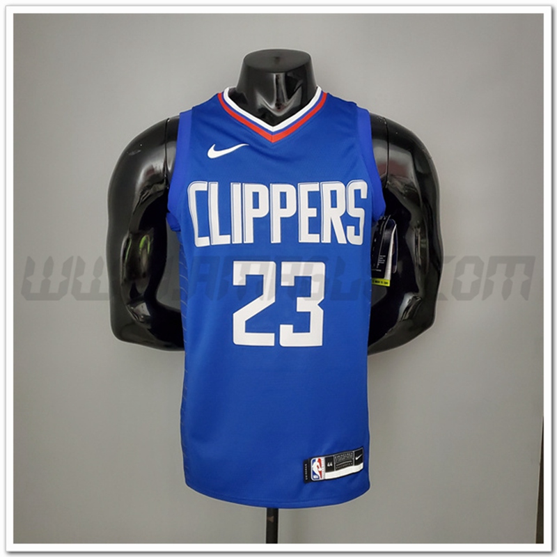 Maglia Los Angeles Clippers (Williams #23) Blu Limitata