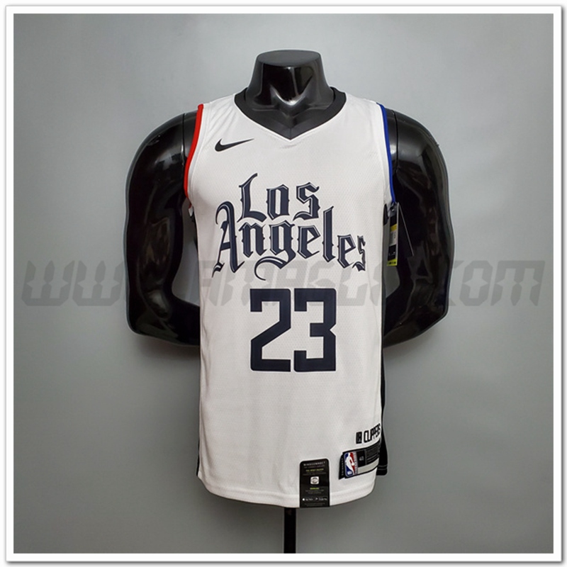 Maglia Los Angeles Clippers (Williams #23) Bianco
