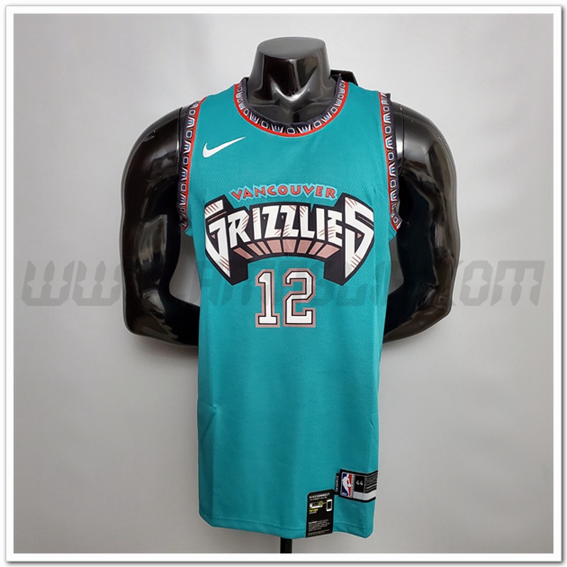 Maglia Memphis Grizzlies (Morant #12) Verde