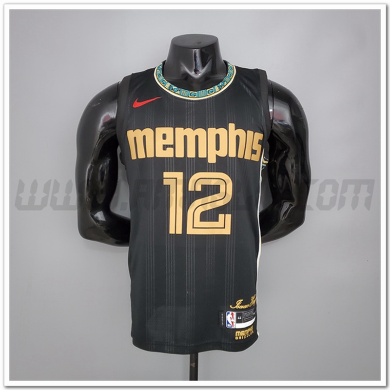 Maglia Memphis Grizzlies (Orantt #12) Nero Citta