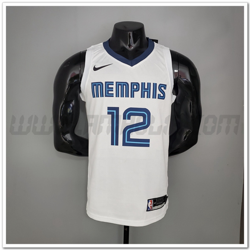 Maglia Memphis Grizzlies (Orantt #12) Bianco Citta