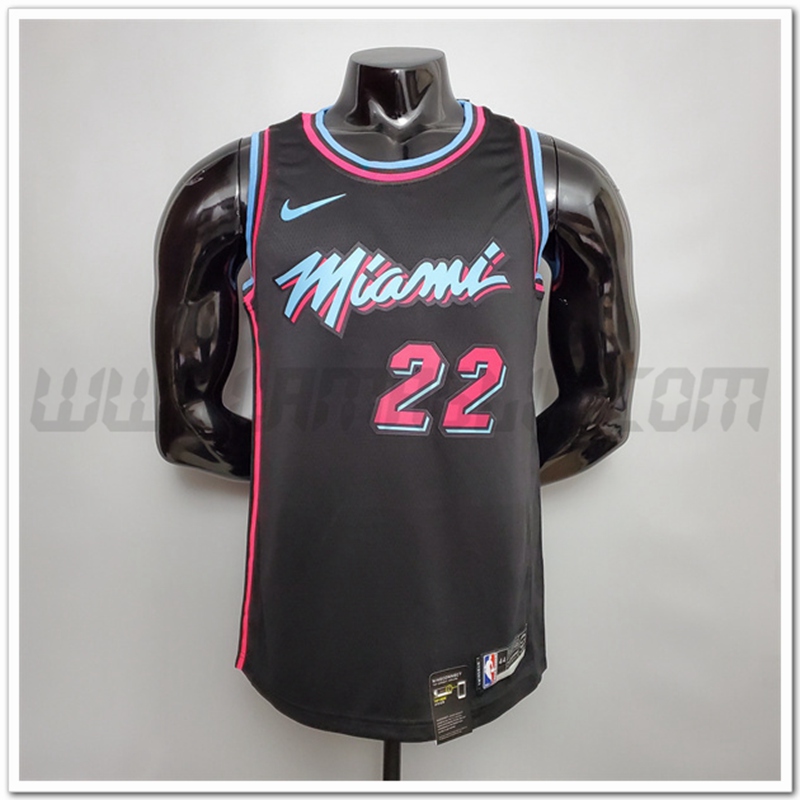Maglia Miami Heat (Butler #22) Nero