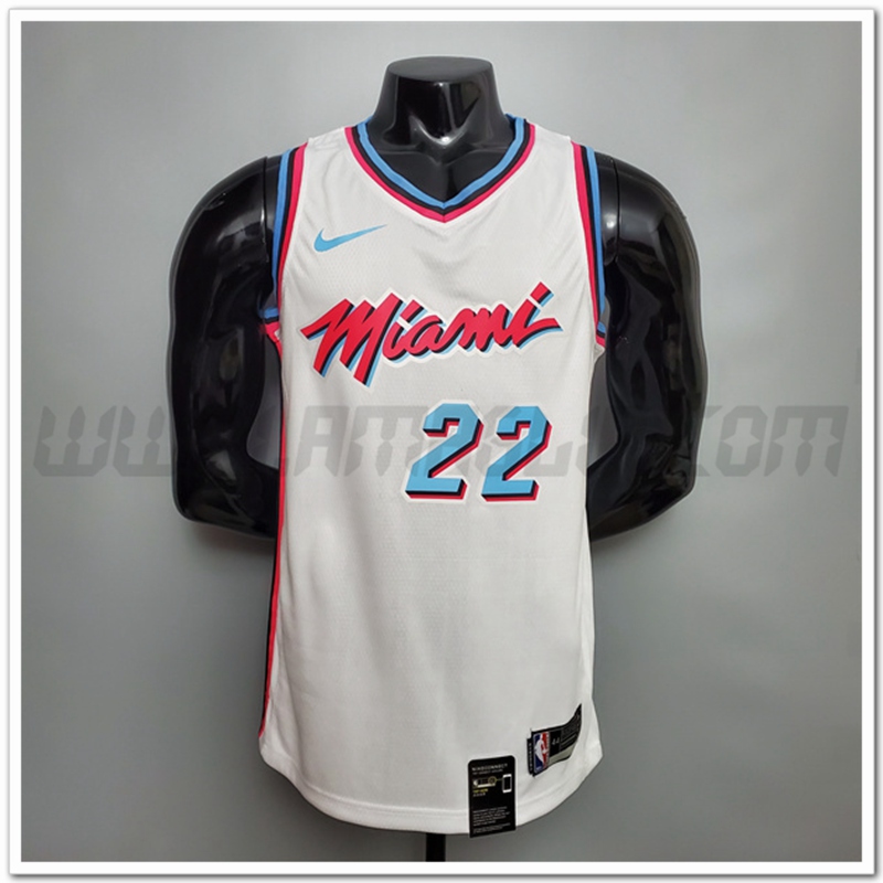 Maglia Miami Heat (Butler #22) Bianco
