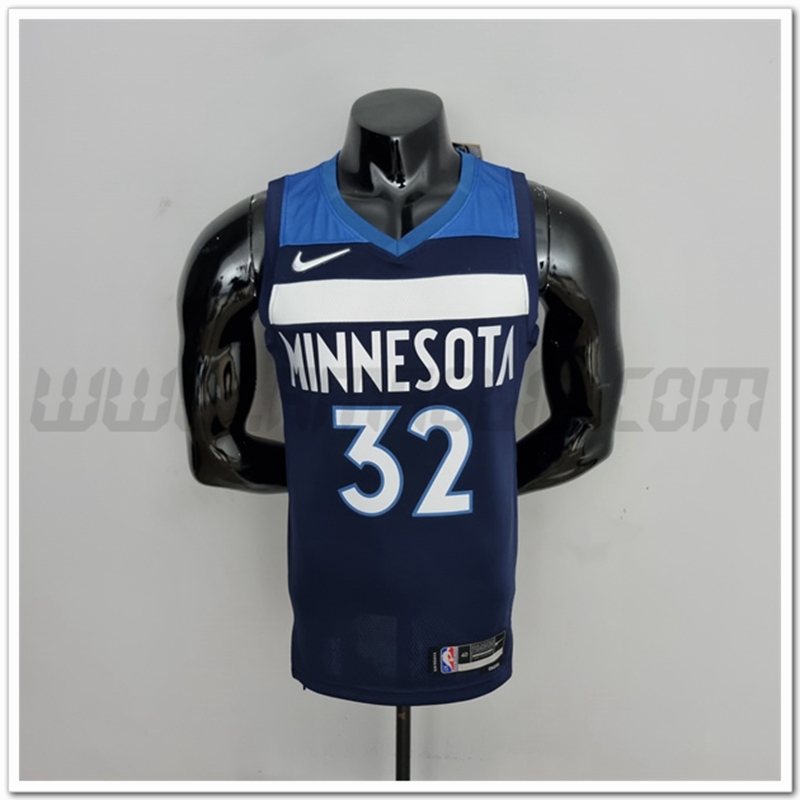 Maglia Minnesota Timberwolves (Towns #32) Blu reale 75°anniversario