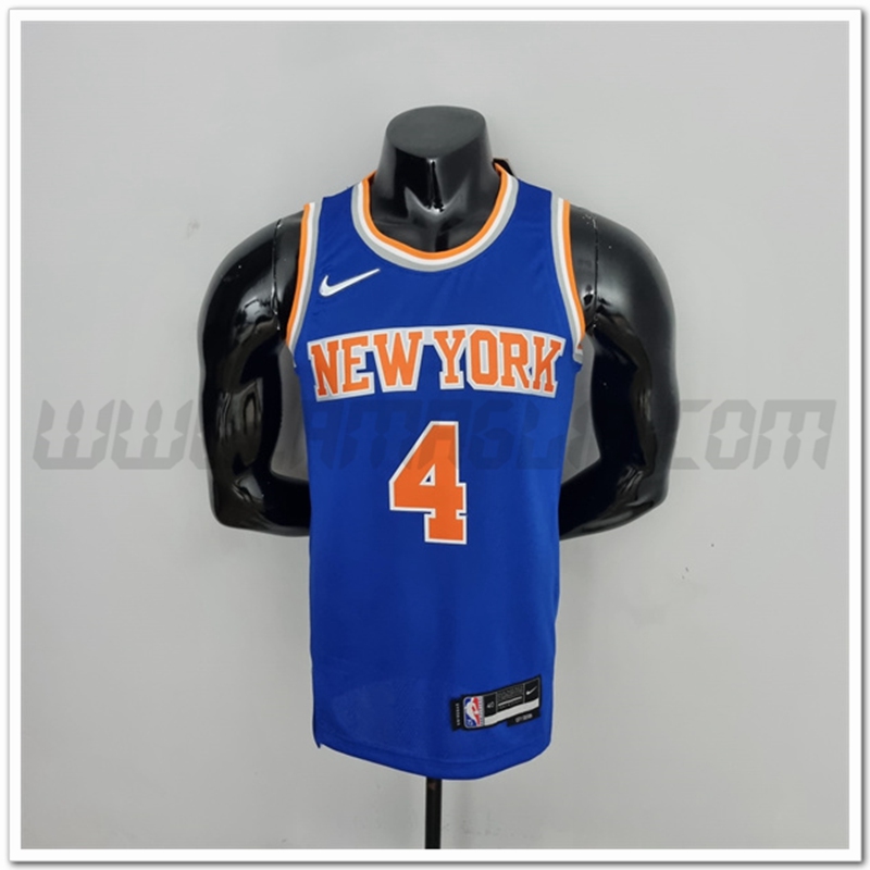 Maglia New York Knicks (Ross #4) Blu 75°anniversario