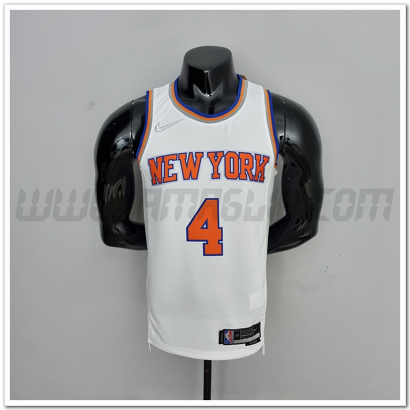 Maglia New York Knicks (Ross #4) Bianco 75°anniversario
