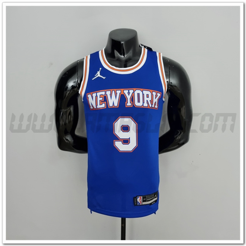 Maglia New York Knicks (Barrett #9) Blu 75°anniversario Jordan Limited
