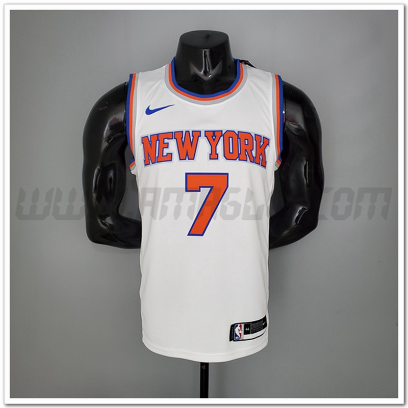 Maglia New York Knicks (Anthony #7) 2021 Bianco