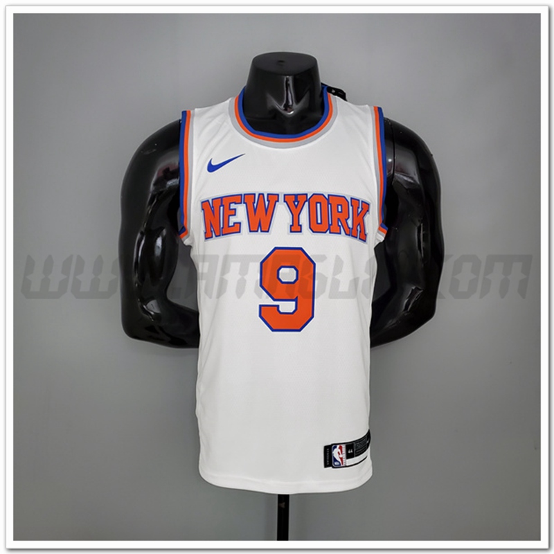 Maglia New York Knicks (Barrett #9) 2021 Bianco