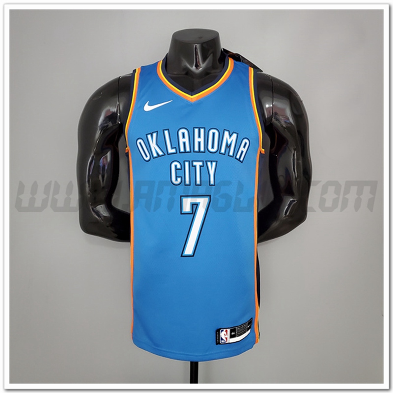 Maglia Oklahoma City Thunder (Anthony #7) Blu