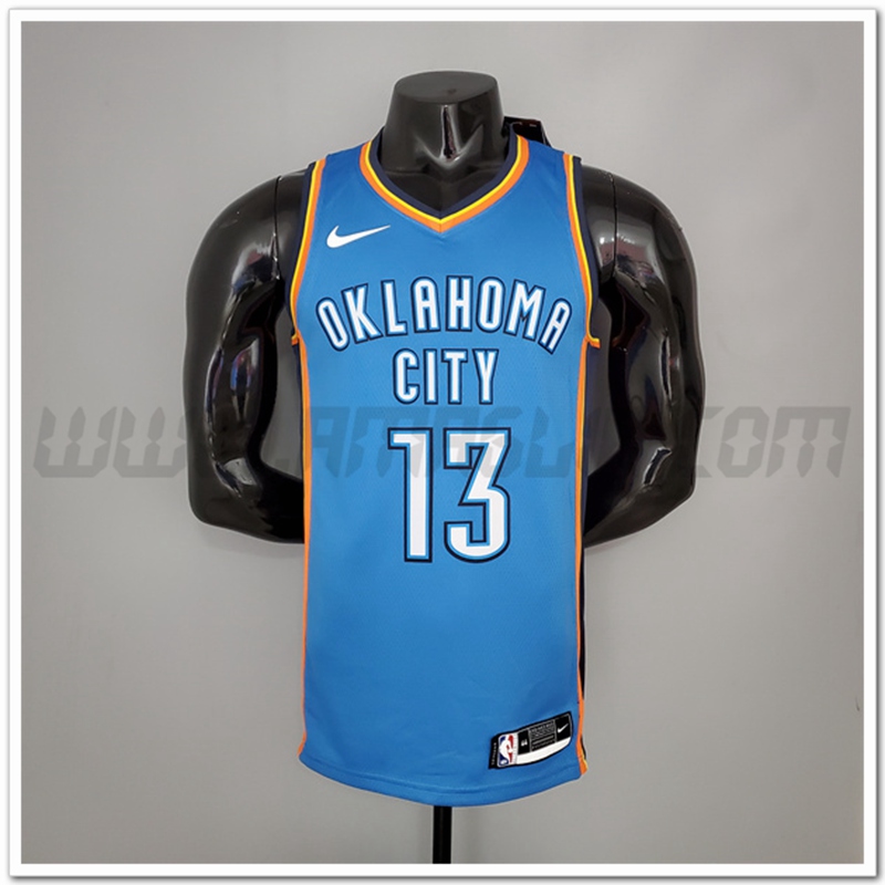 Maglia Oklahoma City Thunder (Harden #13) Blu