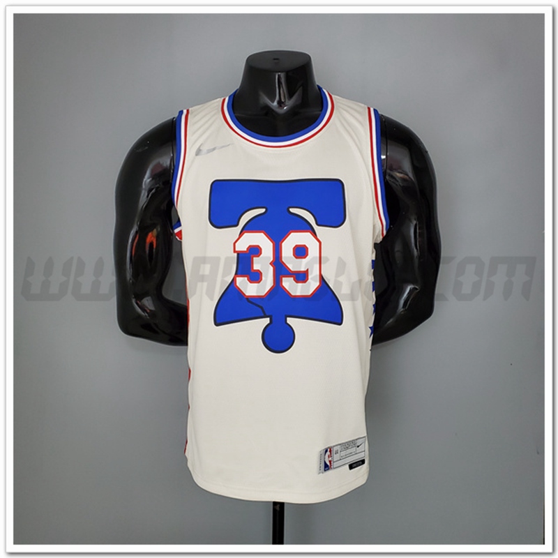 Maglia Philadelphia 76ers (Howard #39) 2021 Beige Bonus Edition