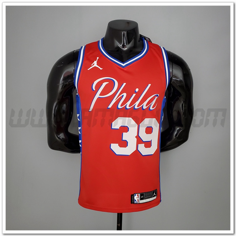 Maglia Philadelphia 76ers (Howard #39) 2021 Rosso Jordan Themed