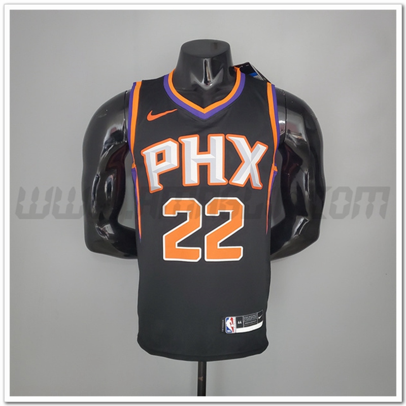 Maglia Phoenix Suns (Ayton #22) 2021 Nero