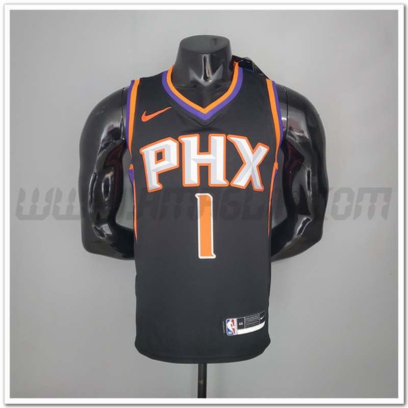 Maglia Phoenix Suns (Booker #1) 2021 Nero