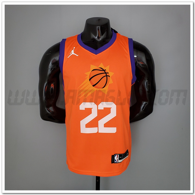Maglia Phoenix Suns (Ayton #22) 2021 Orange Jordan Theme