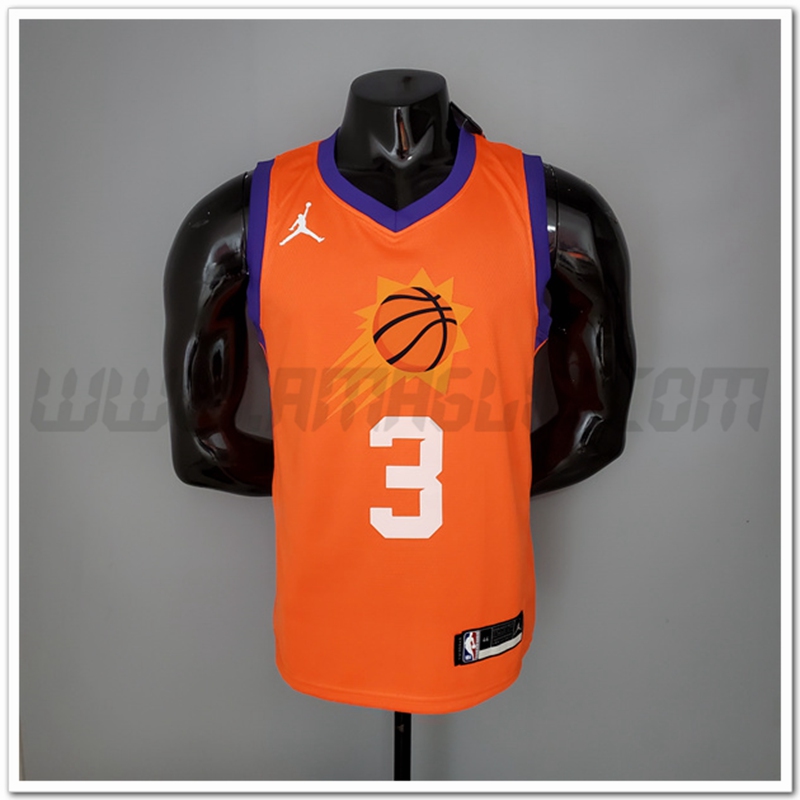 Maglia Phoenix Suns (Paul #3) 2021 Orange Jordan Theme