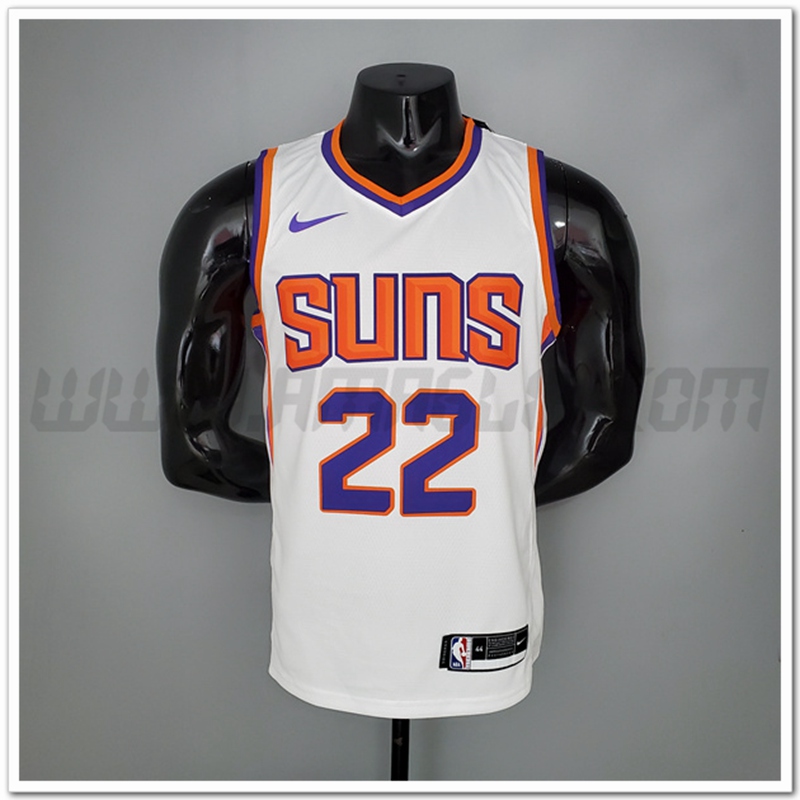 Maglia Phoenix Suns (Ayton #22) Bianco