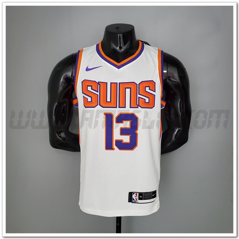 Maglia Phoenix Suns (Nash #13) Bianco