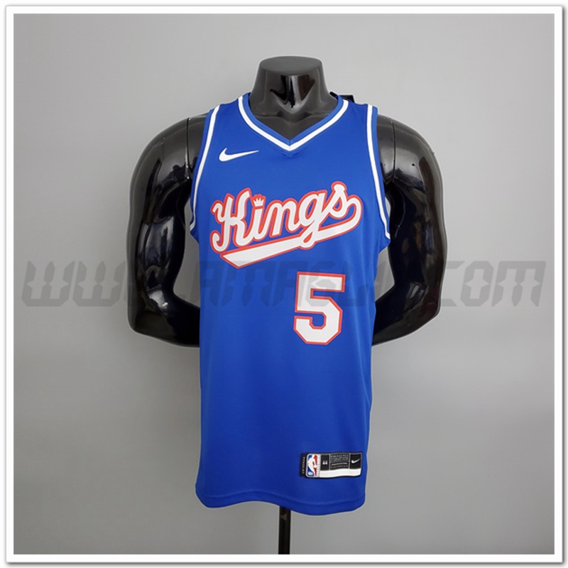 Maglia Sacramento Kings (Fox #5) Blu