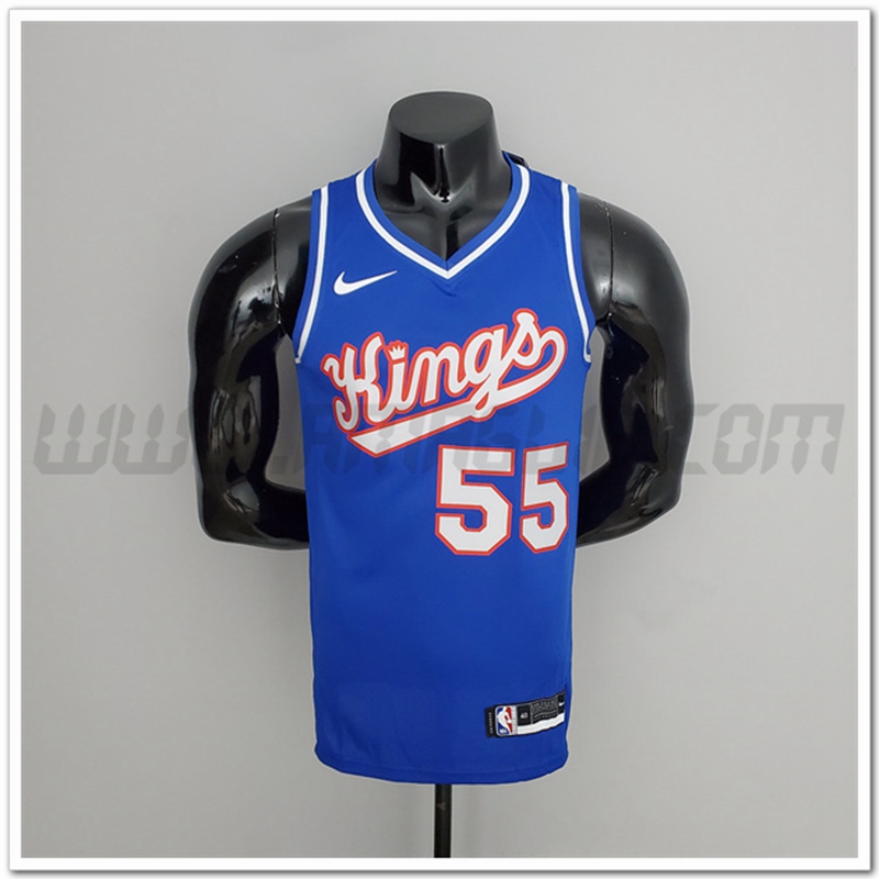 Maglia Sacramento Kings (Williams #55) Blu Citta