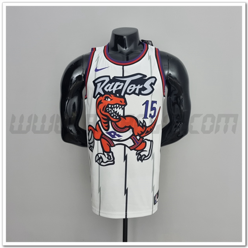 Maglia Toronto Raptors (Carter #15) Bianco