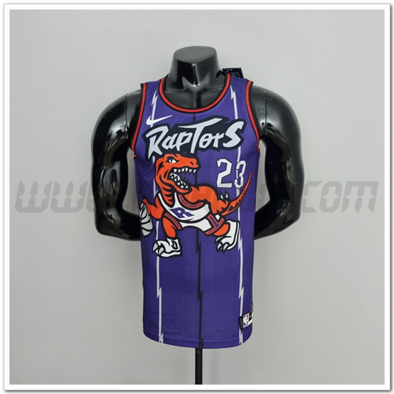 Maglia Toronto Raptors (Vanvleet #23) Porpora