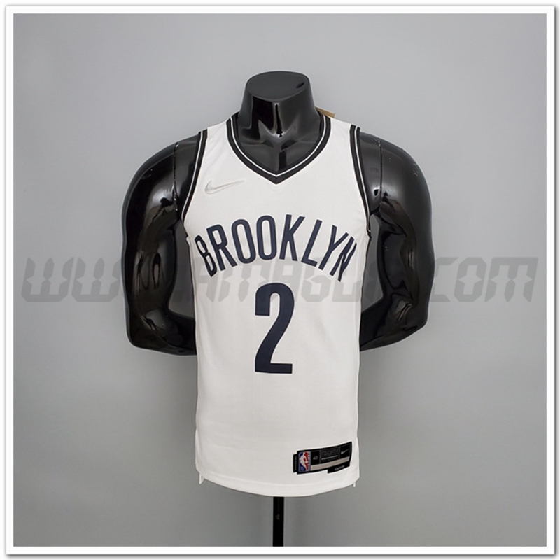 Maglia Brooklyn Nets (Griffin #2) Bianco 75°anniversario
