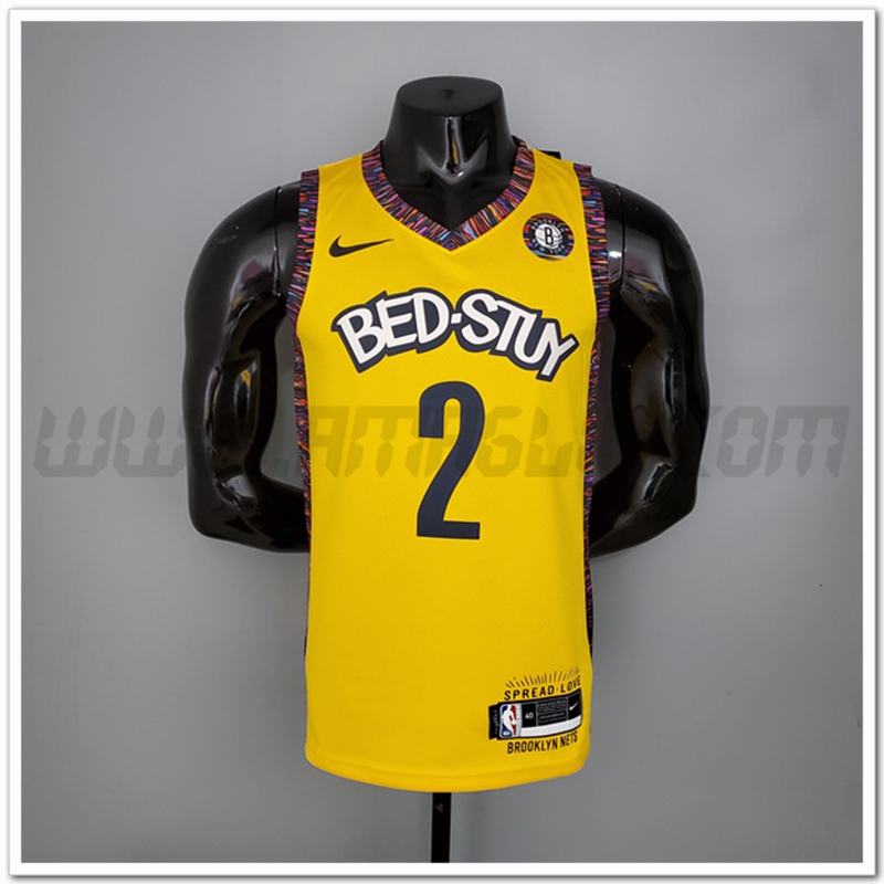 Maglia Brooklyn Nets (Griffin #2) Giallo Commemorative Edition